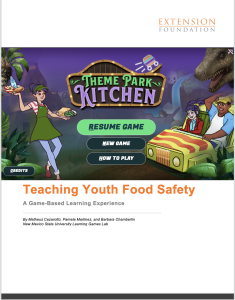 Teaching Youth Food Safety