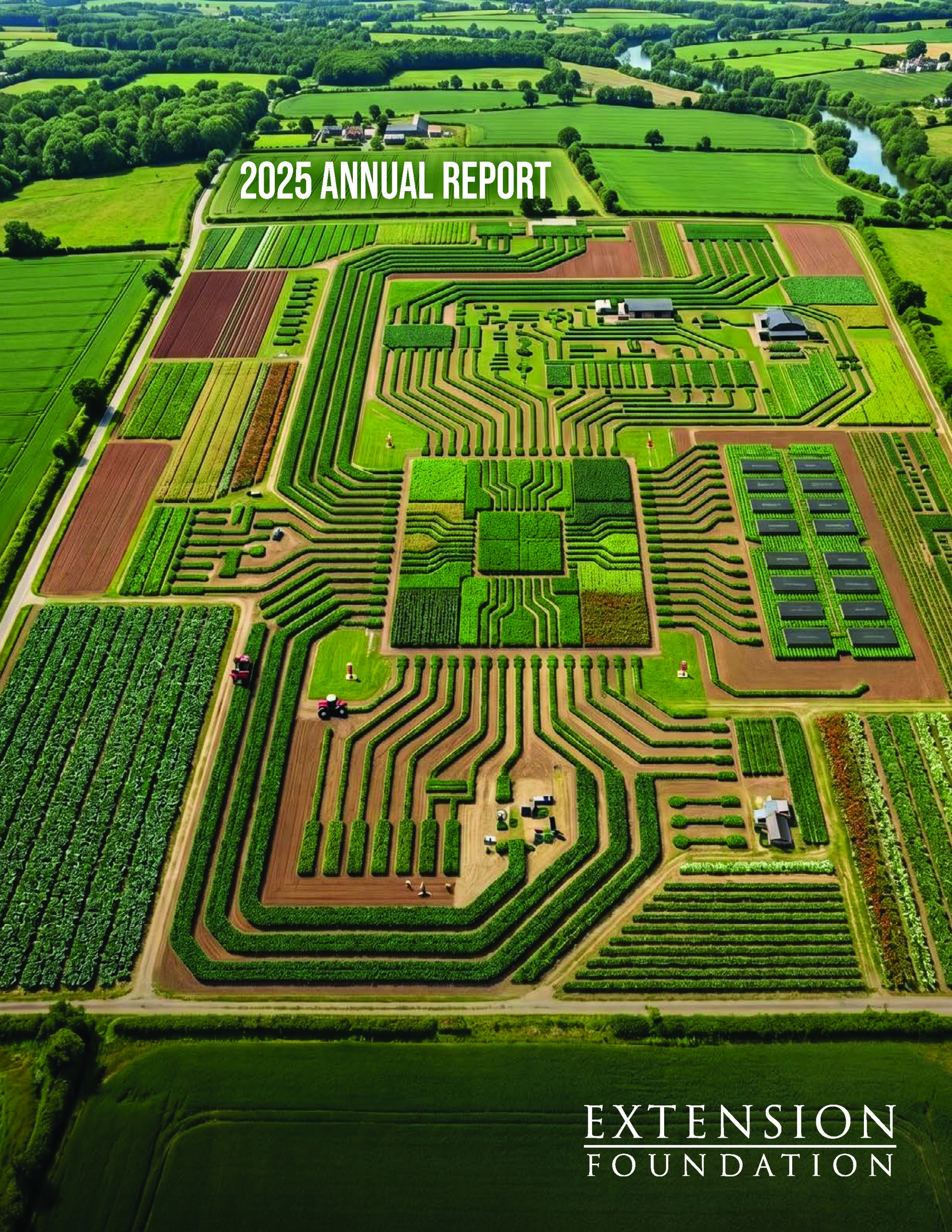 Cover image of the EXF 2025 Annual Report